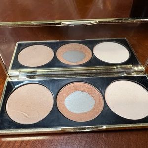 Mikyajy Trading Pro Contour Powder Palette Blush Highlight Brown Neutral Italy